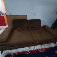 دو عدد مبل سه نفره تخت شو