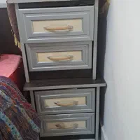 فروش تختخواب دونفره چوب mdf|تخت و سرویس خواب|لنگرود, |دیوار