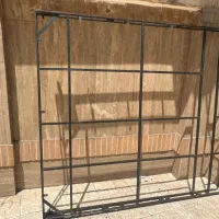 کلاف تخت تاشو بهمراه دو عدد جک سالم و تشک 180*200
