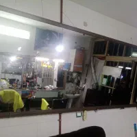 اینه بزرگ با قاب زیبا