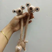 عروسک گردن دراز بافتنی