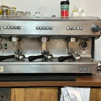 دستگاه سه گروپ ایتالکرم اسپانیایی ۱۱۰ آسیاب هم ۱۸