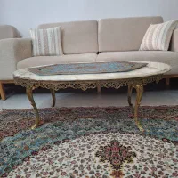 میز عسلی برنز