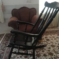 صندلی مادربزرگ صندلی راک تاج عقابی|صندلی و نیمکت|اردکان, |دیوار