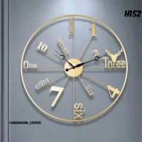 تنوع ساعت دیواری فانتزی وشلف و اباژور