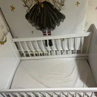تخت کودک با خوشخواب بدون کفی ساحل چوب