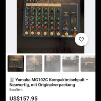 میکسر Yamaha Mg102c|صوتی و تصویری|کرج, فاز ۳ مهرشهر|دیوار