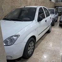 تیبا ۲ مدل ۱۴۰۰ ی لکه رنگ ۷۷تا کار|خودرو سواری و وانت|مشکین‌دشت, |دیوار