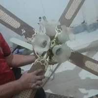 پنکه سقفی تزیینی سالم