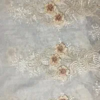 پرده قاب دار سلطنتی. و والان پرده به رنگ نسکافه ای