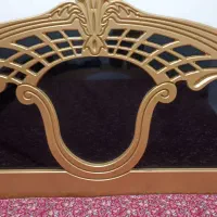 تخت دونفره باوسایل فقط دو بار استفاده شده در حد نو|تخت و سرویس خواب|مبارکه, |دیوار