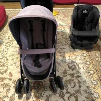 کالسکه دوقلو و صندلی بچه ماشین|کالسکه و لوازم جانبی|شاهین‌شهر, حافظ شمالی|دیوار