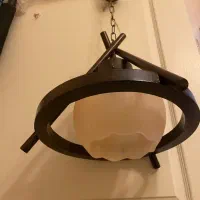 لوستر چوبی خارجی|لوستر و چراغ آویز|تبریز, |دیوار