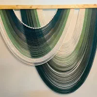 مکرومه بافی|صنایع دستی و سایر لوازم تزئینی|کاشان, فین کوچک|دیوار