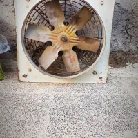 تهویه صنعتی|پنکه و تصفیهکنندهٔ هوا|آبپخش, |دیوار