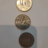 سه عدد سکه ۵۰۰۰ تومانی