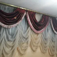 تعدادی پرده ورومیزی درحدد نو