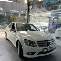 بنز C200 مدل 2010 بدون رنگ