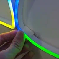 نئون (5متری) برنامه پذیر RGB فولکالر|ریسه و چراغ تزئینی|مشهد, هدایت|دیوار