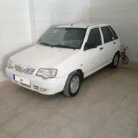 پراید ۱۱۱ بی رنگ وضربه