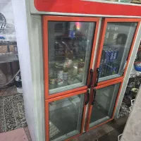 یخچال فروشگاهی چهار در سالم