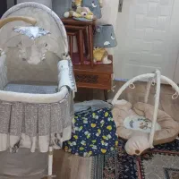 صندلی غذا چند حالته ننو چند حالته موزیکال کریرو..|اسباب و اثاث بچه|کوچصفهان, |دیوار