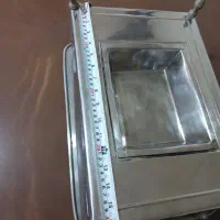 منقل استیل با پایه های برنجی وسینی ورشو