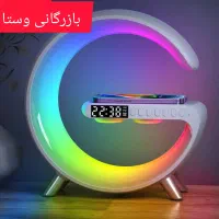 ایرپاداسپیکربلوتوث هنذفری ساعت پاوربانک چراغ خواب