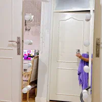 اینه قدی چراغ دار