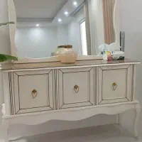 میز کنسول و آینه کاملا نو|بوفه، ویترین، کنسول|گنبد کاووس, |دیوار