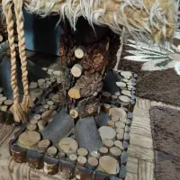 میزنهارخوری چهارنفره بسیار زیبا کاملا دست ساز.|میز و صندلی غذاخوری|قرچک, امین آباد|دیوار