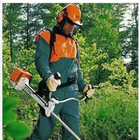 علفتراشی قطع درختان تمیزکردن حیاط ومحوطه با دستگاه