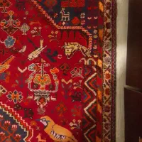 قالیچه پشمی دستباف|فرش|گرگان, |دیوار