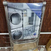 بند رخت تمام استیل خالص اصلا استفاده نشده|بندرخت و رختآویز|ساری, |دیوار