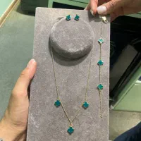 نیم ست طلای ون کلیف نو با ۷٪ به همراه فاکتور