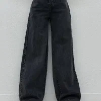 شلوار جین نیم بگ زنانه