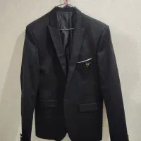 کت تک مشکی ساده