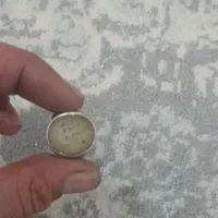 انگشتر تسبیح باسکه قدیمی نقره با گردبند طلا روسی|کلکسیون اشیاء عتیقه|خرم‌آباد, |دیوار