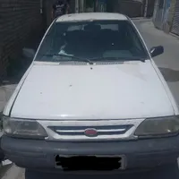 پراید مدل ۸۲ سفید شیری