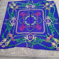 کیف و روسری آبی