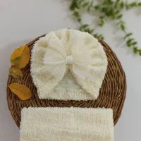 طوربان و شال گردن تدی زمستانه|لباس|کبودرآهنگ, |دیوار