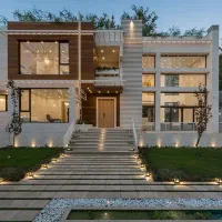 منزل یک طبقه دربست