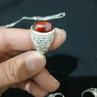 زنجیرو انگشتر نقره با پرنده یا گوشی|جواهرات|تهران, افسریه|دیوار
