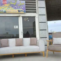مبل آیسان مدل مینیمال۶ماهه بااسفنج سی کیلوی|مبلمان خانگی و میز عسلی|گنبد کاووس, |دیوار