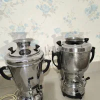 دو سماور سالم  گازی + برقی  قیمت مناسب