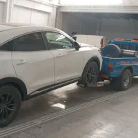 یدک کش خودرو بر جرثقیل یدکش