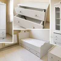 سرویس خواب کودک و نوجوان آپادانا مدل پرنسس