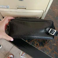 کیف چرم مشکی