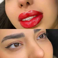 فیبروز میکروبلید شید لب تتو تینت لب|خدمات آرایشگری و زیبایی|شاهین‌شهر, عطار|دیوار