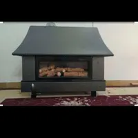 بخاری گازی طرح شومینه